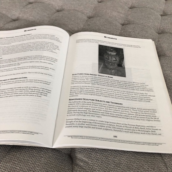 Mometrix test Perparation National Board Certification Art: Early and Middle - Picture 4 of 9